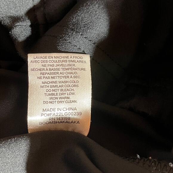 Chubbies Momentum Quarter Zip Pullover Mens Medium‎ Black Long Sleeve Athleisure - Picture 7 of 9